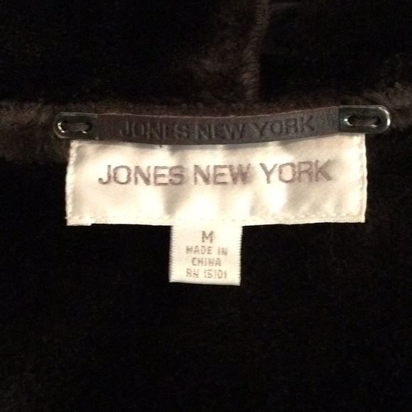 Jones New York Faux Suede Coat - Picture 15 of 16
